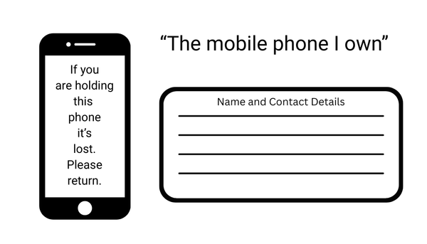 Lost Mobile Phone ID Card